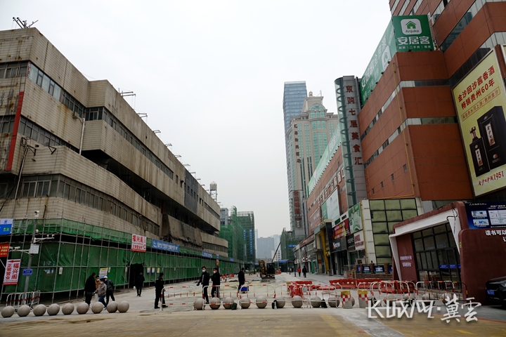 石家庄民族路湾里步行街即将开启“沉浸式”消费模式