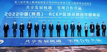 Round-Table Meeting of RCEP Regional Economic and Trade Cooperation 2022, Shaanxi, China Held in Xi'an_fororder_QQ图片20220817163817