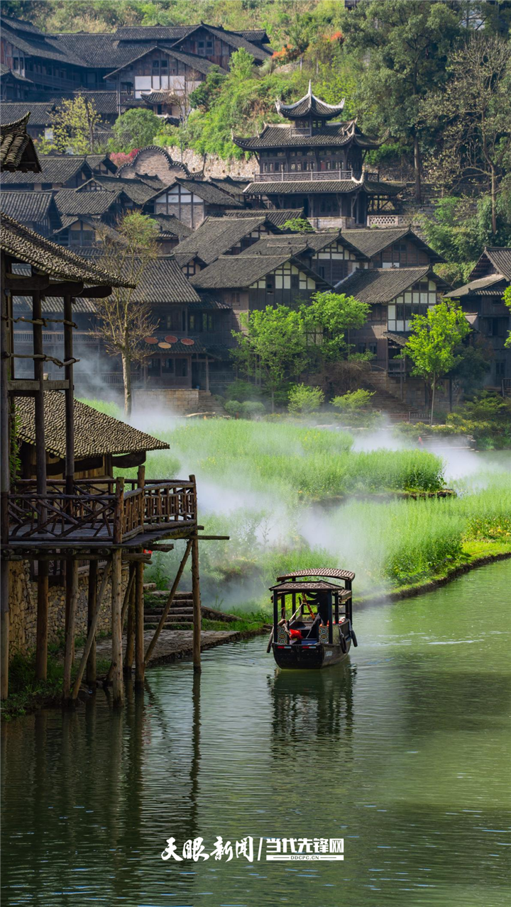 遵义乌江寨：偷得浮生半日闲  愿居江畔山水间