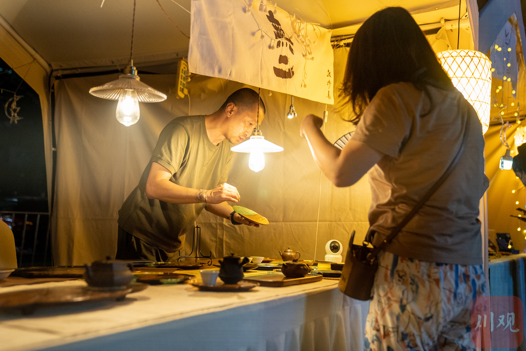 （转载）赏手作、听清音、品茶香……和“花花”来逛首个国风烛光市集