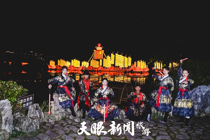 2022年青岩古镇 “大明志·彩” 夜间游览项目8月8日开幕