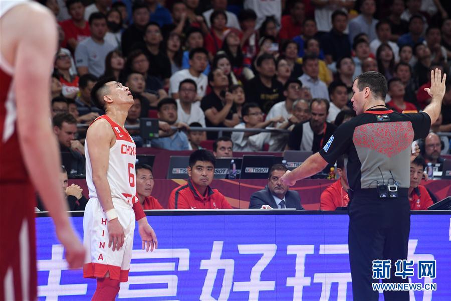篮球世界杯小组赛：中国队不敌波兰队