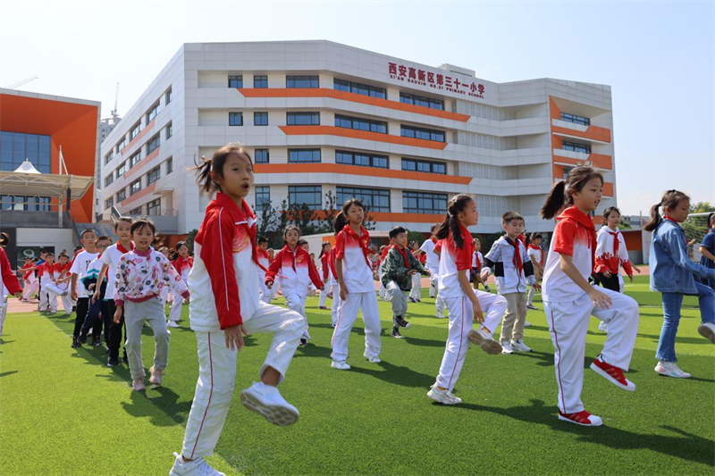 西安高新区第三十一小学举行2022学年第一学期迎新活动_fororder_图片11