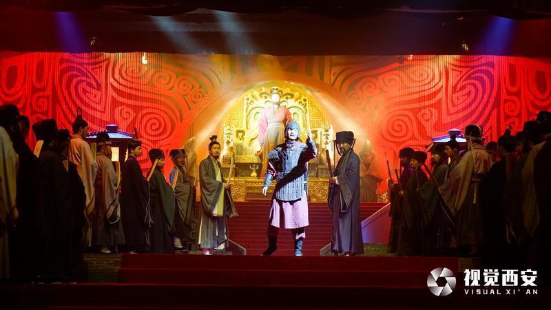 【中首 陕西  图】两千多年前的“家书” 让秦文化演艺实现突围