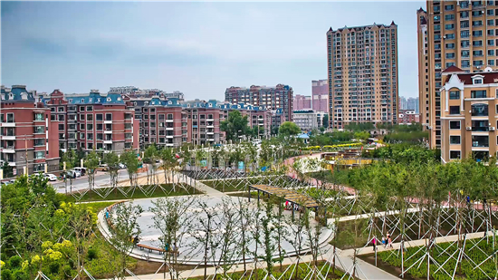 图片默认标题_fororder_5经旧城改造后的小区。供图 长春市城市管理委员会办公室