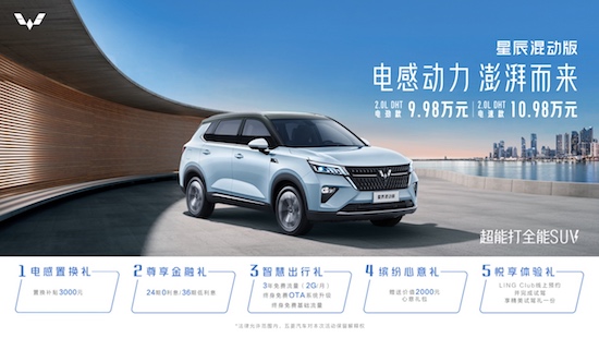 首款五菱混动车型正式上市 开创十万级混动时代_fororder_image009