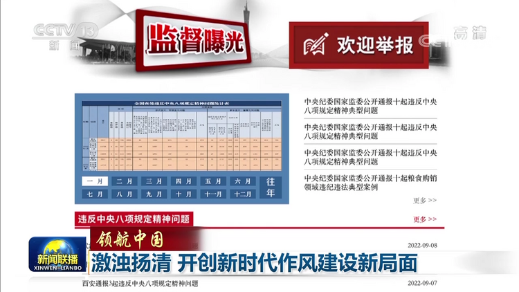 领航中国 | 激浊扬清 开创新时代作风建设新局面