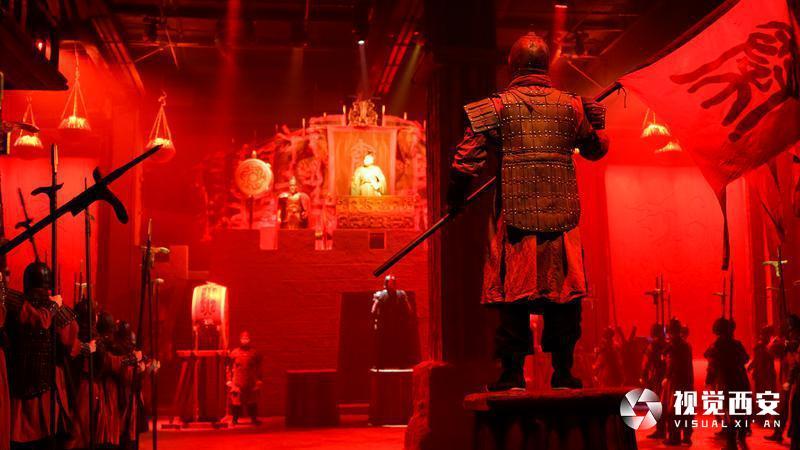 【中首 陕西  图】两千多年前的“家书” 让秦文化演艺实现突围