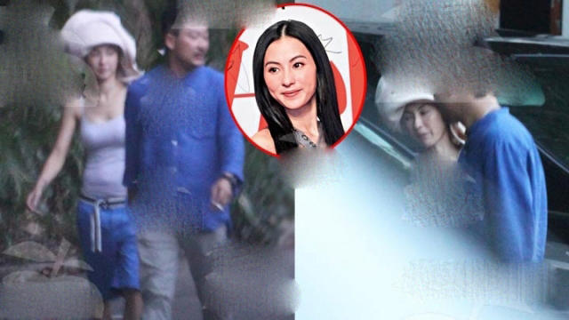 36岁张柏芝带儿子与神秘男游玩 小肚子离奇凸显_娱乐_腾讯网