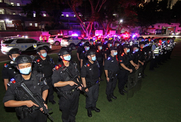 重庆党政警民齐上阵 打好“百日行动”联合作战_fororder_图片1