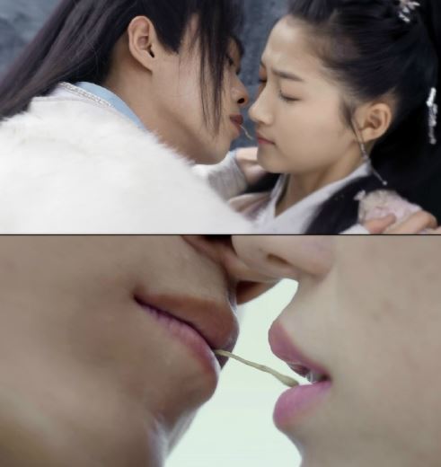 “国民闺女”关晓彤吻戏用替身？