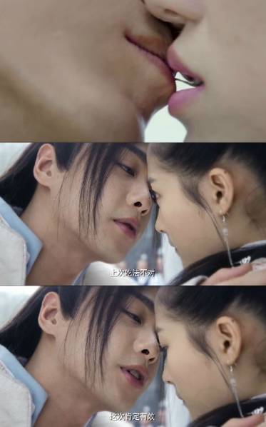 “国民闺女”关晓彤吻戏用替身？