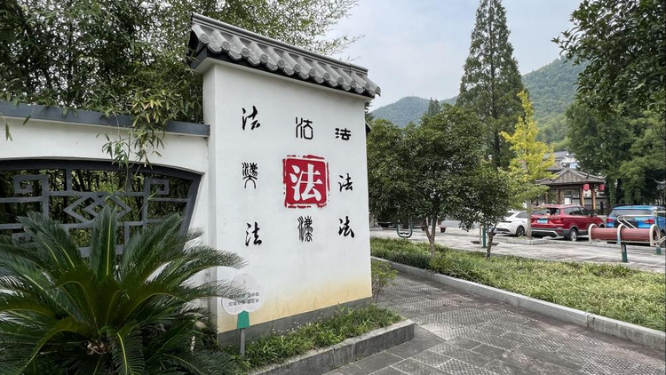 以“法”护航，余村走出乡村振兴新路_fororder_18