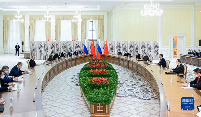 习近平会见俄罗斯总统普京_fororder_2