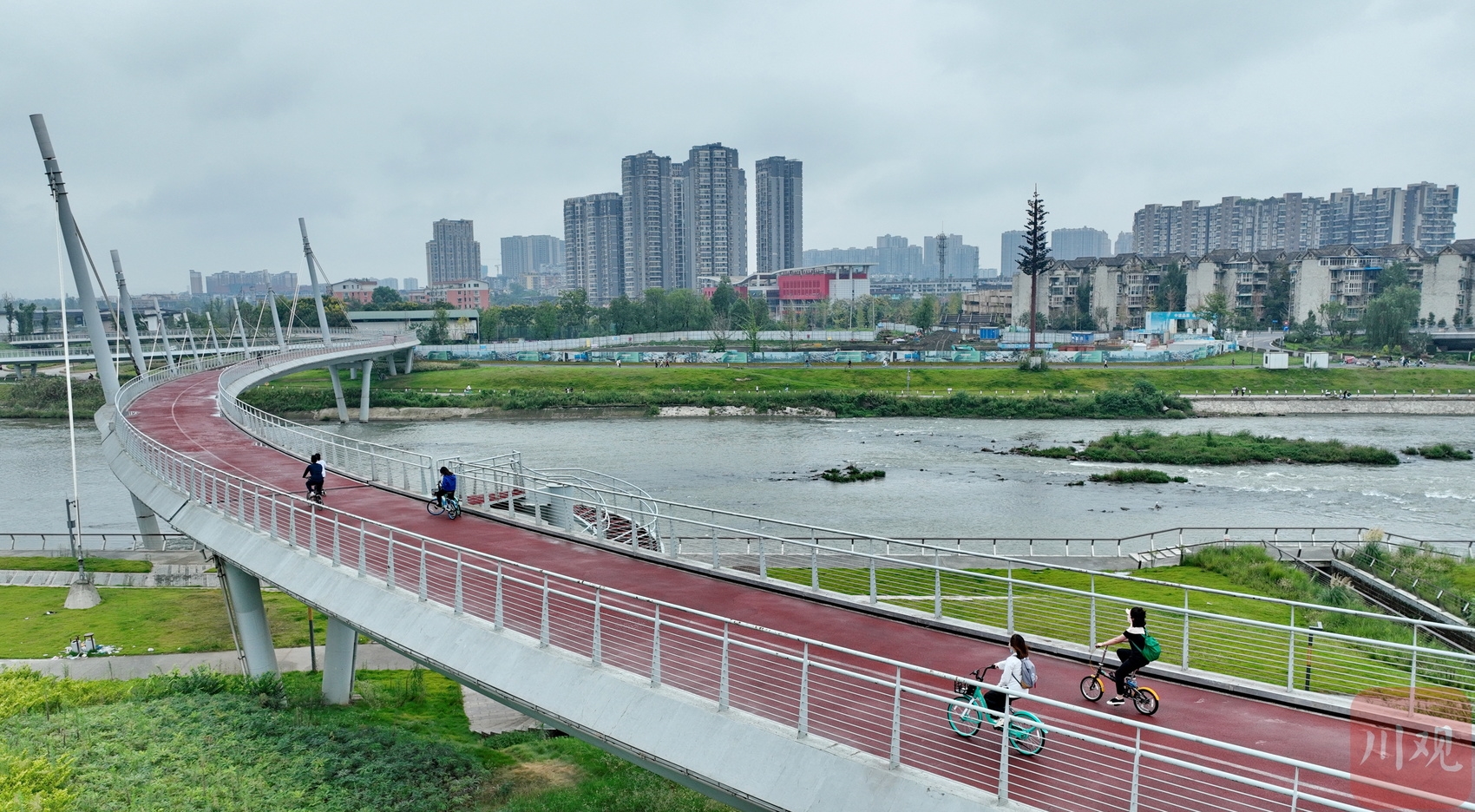 （转载）现场图集 | 绿道骑行 城市复苏
