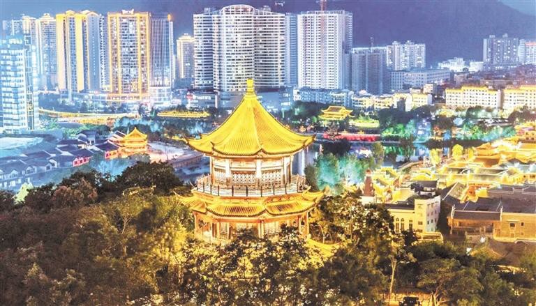 铜仁碧江：锦江河畔活力足_fororder_中首