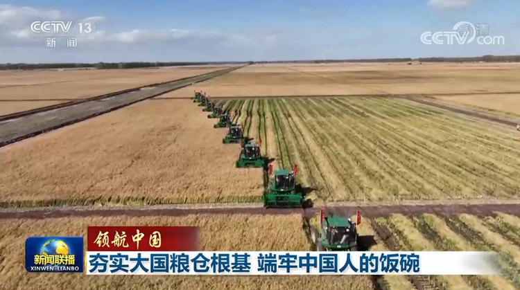 领航中国 | 夯实大国粮仓根基 端牢中国人的饭碗