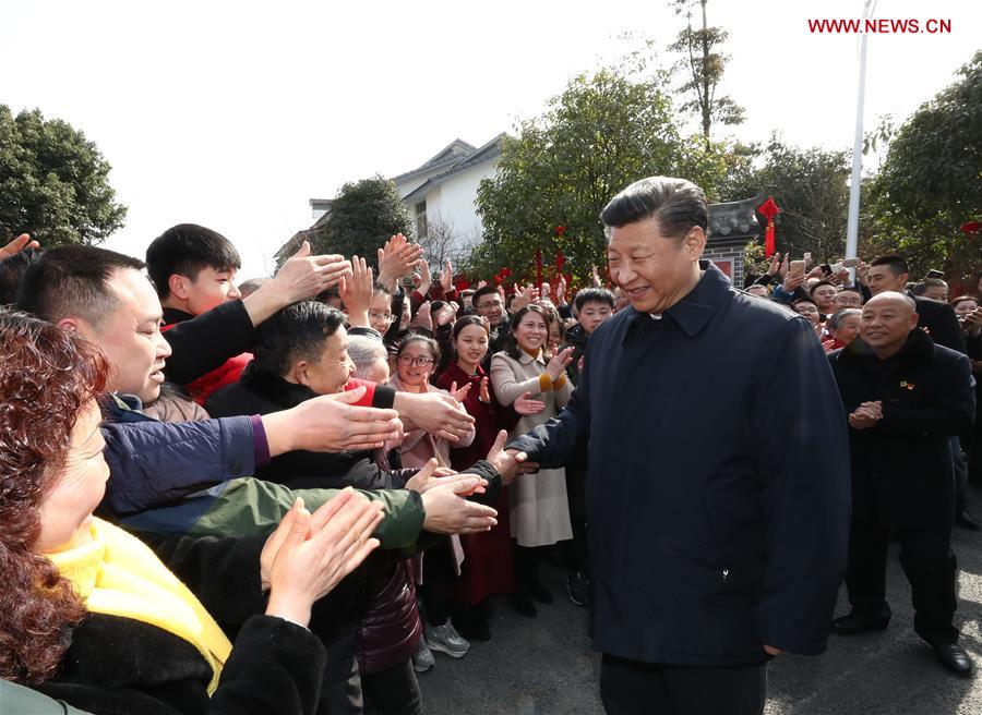 Xi makes inspection tour in Sichuan