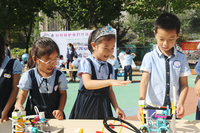 沉浸式“玩”科学，历下区幼儿园“项目式学习”科普日启动活动举办