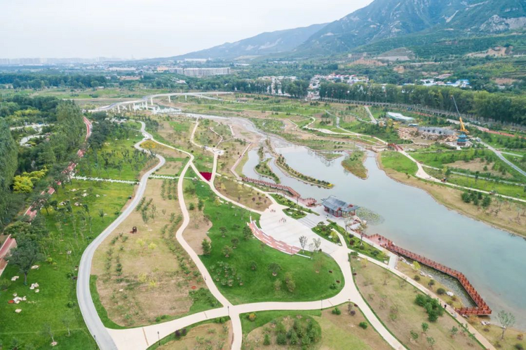 水清、岸绿、景美，太原汾河四期景区美如画_fororder_图片4