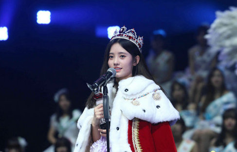 SNH48第三届年度总选落幕 鞠婧祎获年度人气王