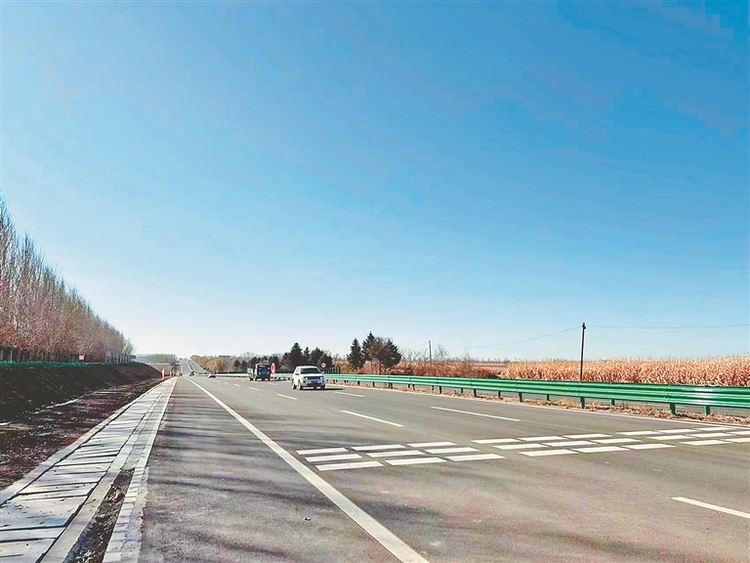 京抚公路双城至三环路段改扩建项目通车