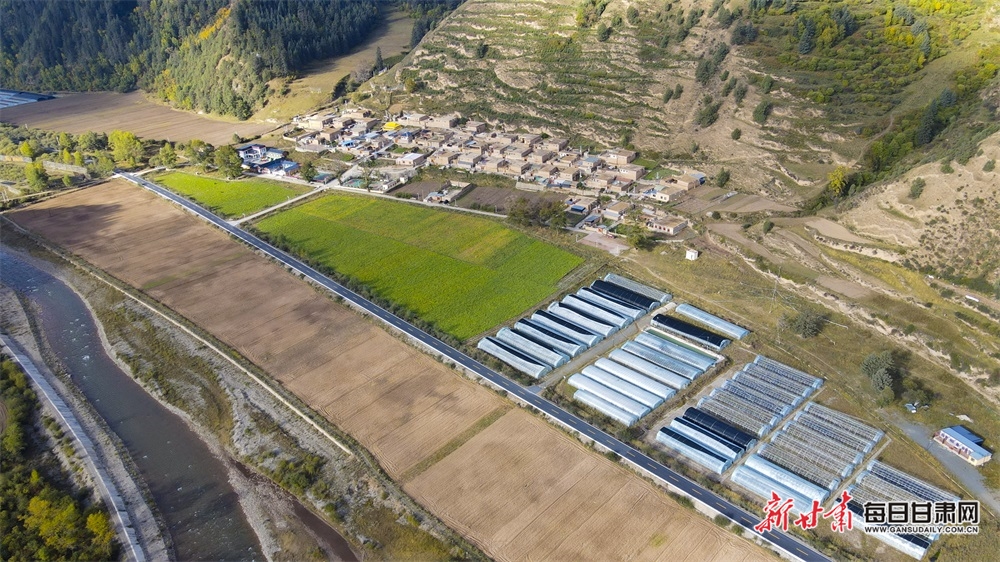 【大美甘肃】国道248线江迭公路沿线秋色旖旎_fororder_1