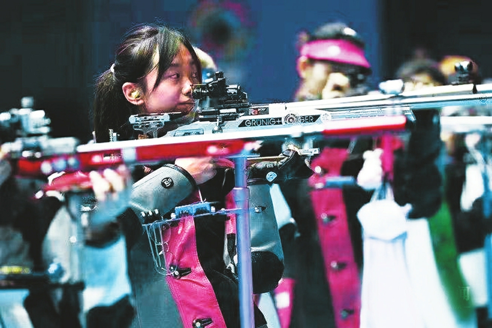 （转载）南充18岁高中生射击世锦赛夺4金