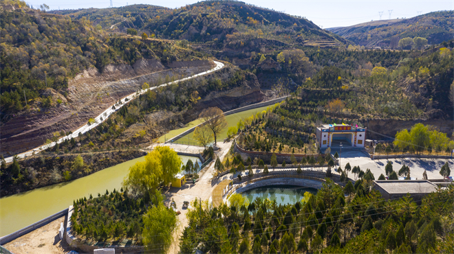 榆林市府谷县孤山镇：齐心共建好风景 百姓共享好光景_fororder_DJI_0136