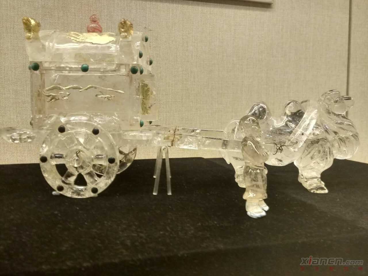 【焦点图】契丹水晶臻品特展半坡开展 看契丹人如何玩转水晶