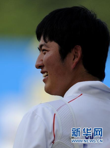 韩国射箭选手金优镇创里约奥运首个世界纪录