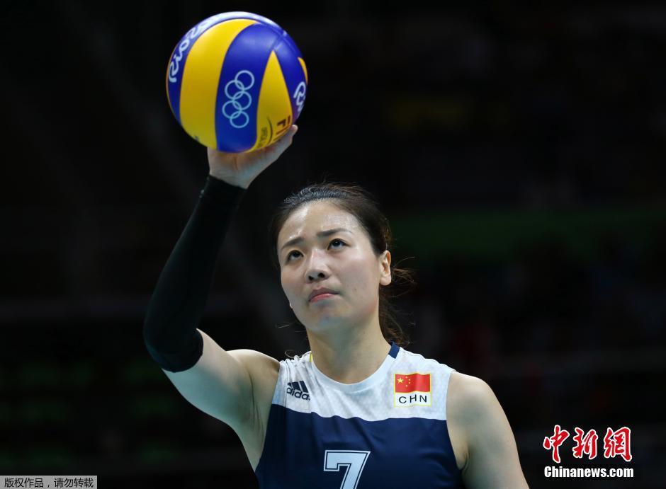 奥运会女排小组赛 中国 荷兰