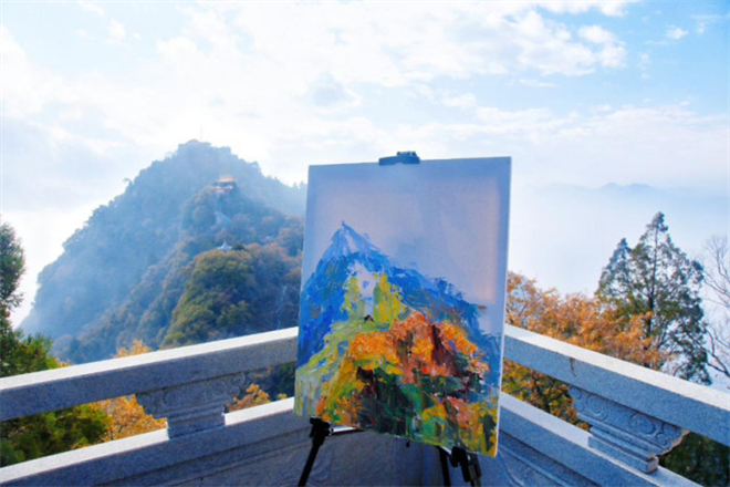 “留影展锦绣 挥笔画美好暨第三届南五台景区摄影书画展”主题活动正式开启_fororder_图片4