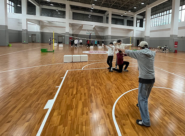 原创音乐剧《方心未艾》走进成都市中小学防艾教育课堂_fororder_舞蹈排练-供图-四川师范大学附属中学