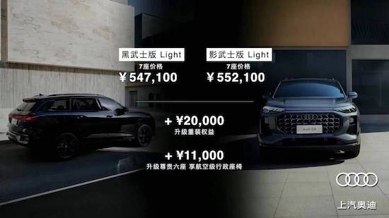 上汽奥迪Q6开启交付 新增车型上市_fororder_image002