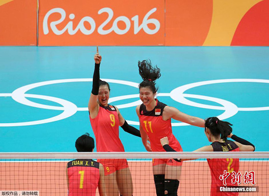 中国女排发挥出色！ 大比分3：0战胜意大利