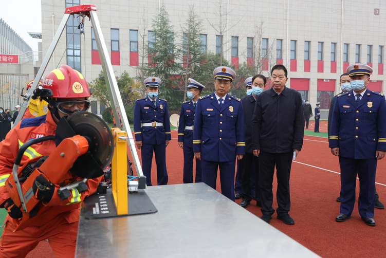 西咸新区消防救援支队为民服务站创建活动正式启动_fororder_2