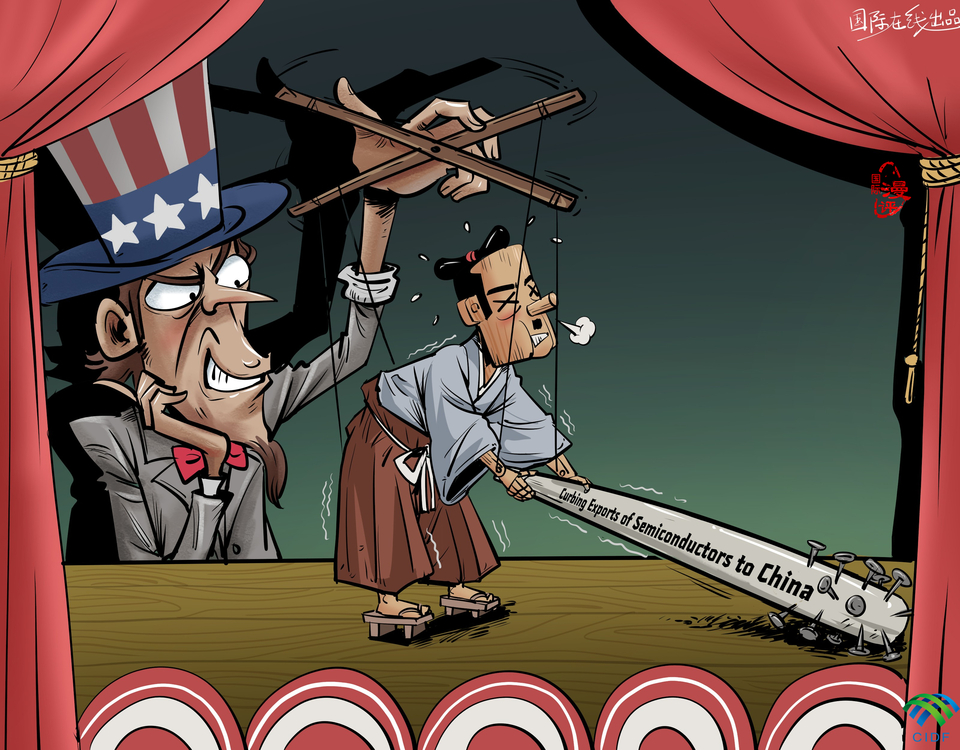 【Editorial Cartoon】Old Dirty Trick_fororder_英语