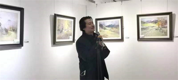 “惟愿能略摹千里江山之万一”——刘春明“末一”风景油画展在西安举行