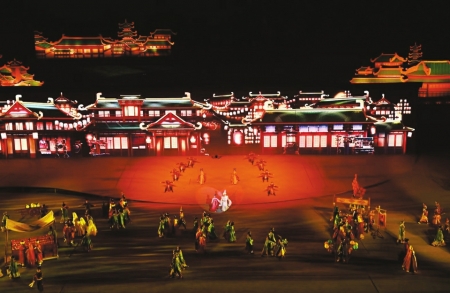 （转载）打造西部地区大型实景演出标杆 《丝路神灯》在遂宁大英震撼开演