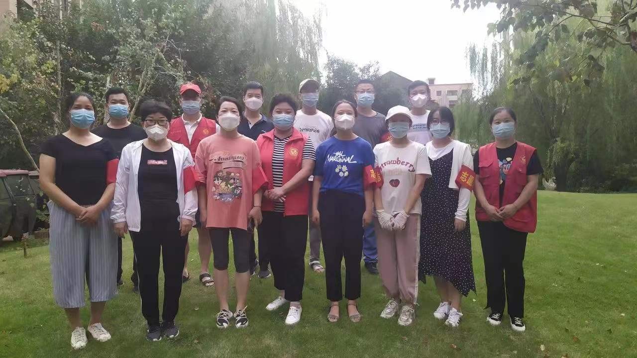 河南滑县：“志愿红”助力疫情防控“健康绿”