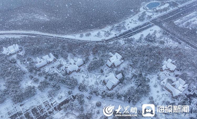 山东荣成：冬日雪景 美如仙境