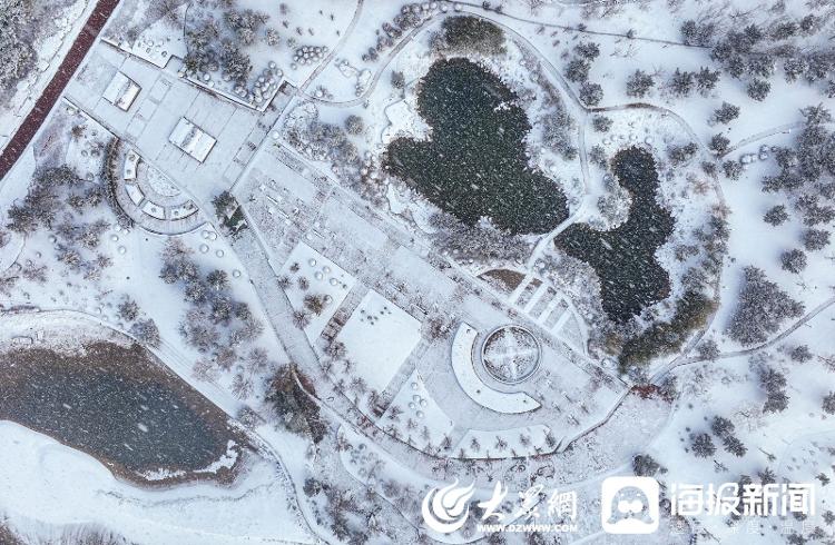 山东荣成：冬日雪景 美如仙境