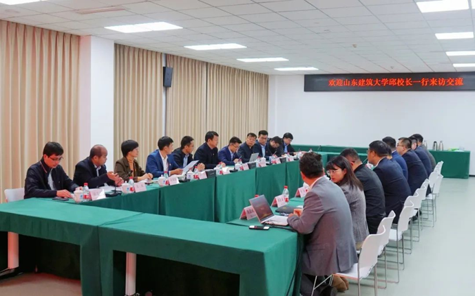 中建交通山东公司与山东建筑大学开展校企共建活动