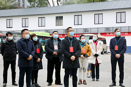 自贡贡井区：做好民生实事项目收官工作 高质量完成目标任务_fororder_2视察现场