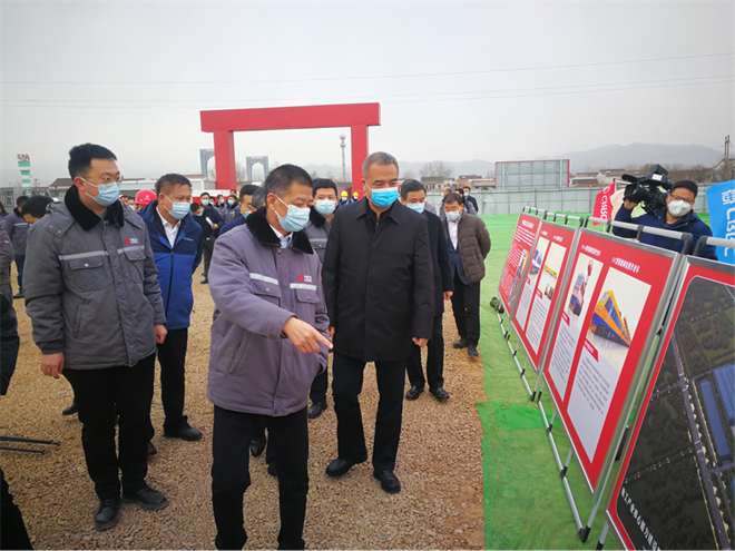 宝鸡陈仓区21个重点项目分别开工投产点火_fororder_图片2