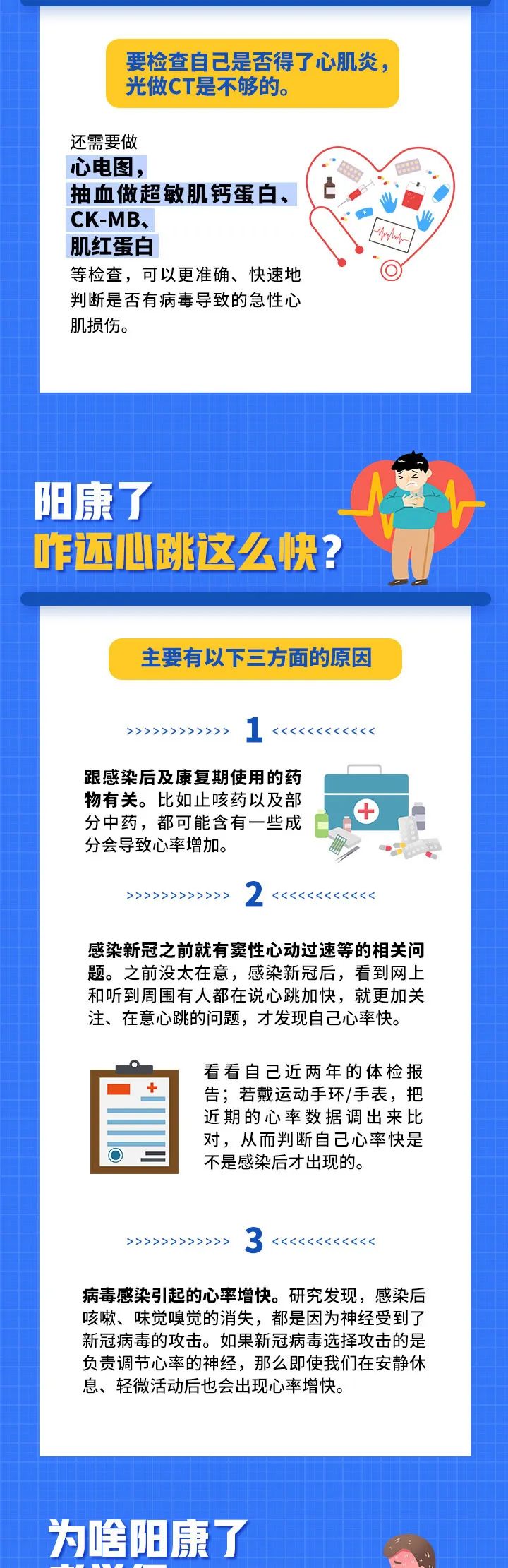 阳康后为啥心累心慌？解答来了！