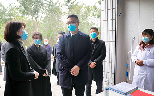 自贡沿滩区：推动农村集体资产稳定增值 农民收益稳步增长_fororder_2调研现场