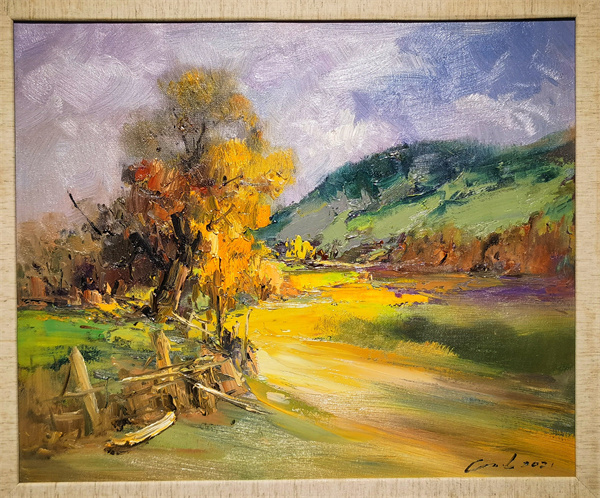 “惟愿能略摹千里江山之万一”——刘春明“末一”风景油画展在西安举行