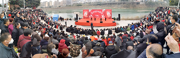 广元：春节旅游门票收入1283.67万元_fororder_苍溪非遗民俗表演